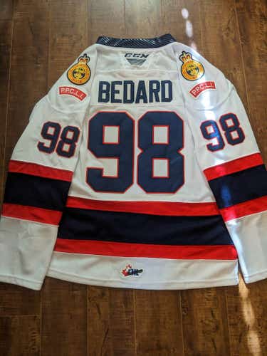 CONNOR BEDARD REGINA PATS JERSEY