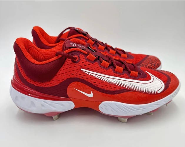 2 Pairs- Size 10.5 Black Turfs/ Size 10.5 Red Cleats