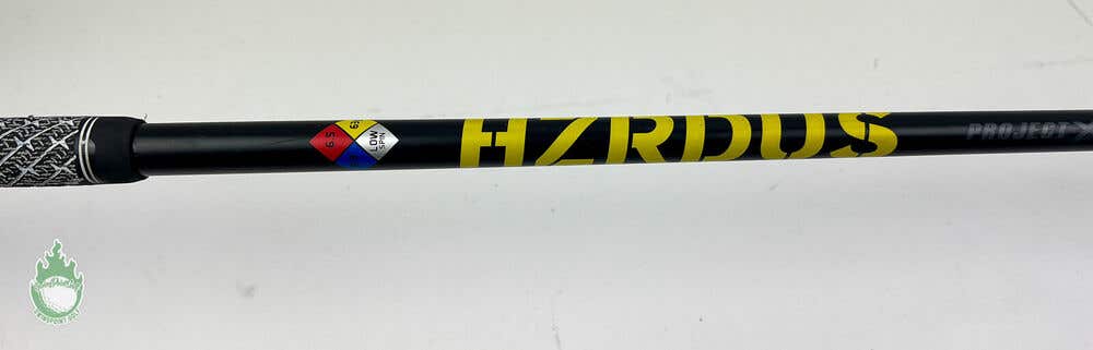 Used Project X HZRDUS Smoke Yellow 63g X-Flex Graphite Wood Shaft TMAG Tip