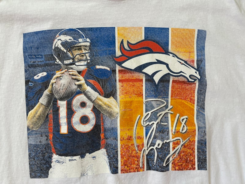 Denver Broncos Peyton Manning #18 NFL FOOTBALL Men's Size XL Jersey T Shirt