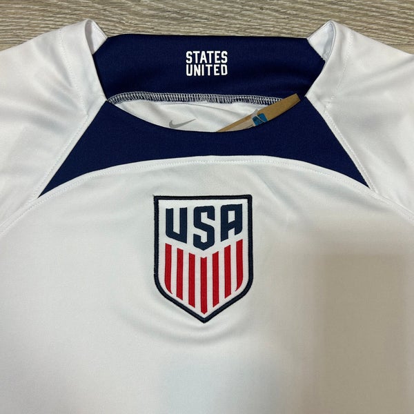 USMNT Nike 2016 Home Soccer Jersey - White