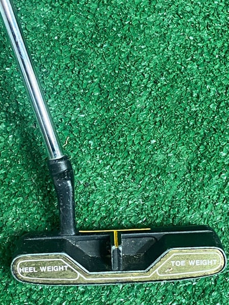 Slotline Heel Weight Toe Weight Blade Putter RH Steel 34.75 Inches Lamkin Grip