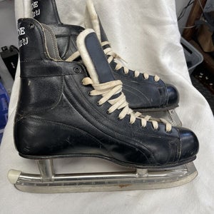 Senior Adult Size 12 VINTAGE HYDE ALL STARS ICE HOCKEY SKATES