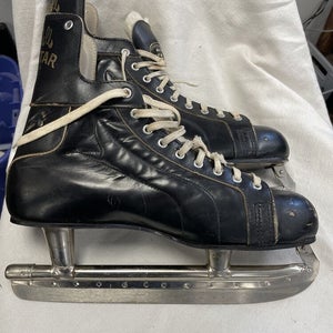 Senior Adult Size 11 RIEDELL ALL STAR CANADA VINTAGE ICE HOCKEY SKATES