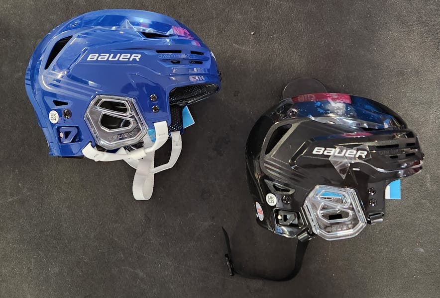 Casco Bauer Re-Akt 85 Senior - Taglia M, Nero, Per Hockey E Sport Di Contatto