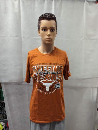 NWT Texas Longhorns 2023 Sweet 16 Champion Shirt M NCAA