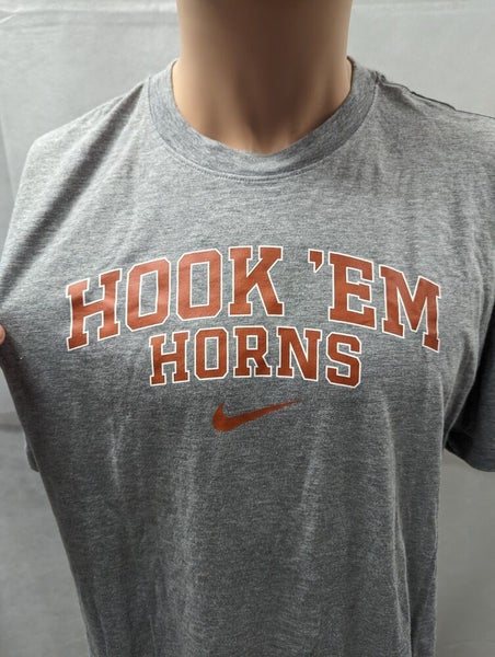 NWT Texas Longhorns Hook 'em Horns Nike Shirt M NCAA