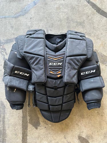 Used Large CCM NHL Goalie Chest Protector Pro Stock
