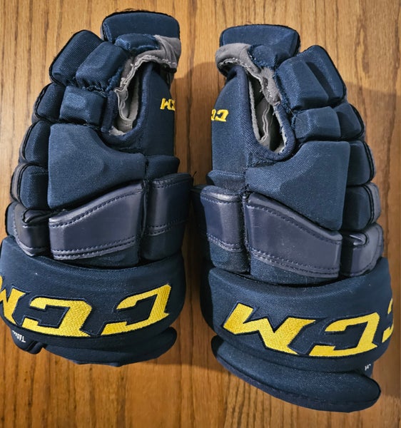 St. Louis Blues - Vladimir Tarasenko - Used CCM HG90PR Gloves 14" Pro Stock