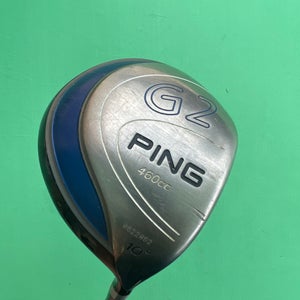 Used Men's Ping G2 Right Driver Stiff 10