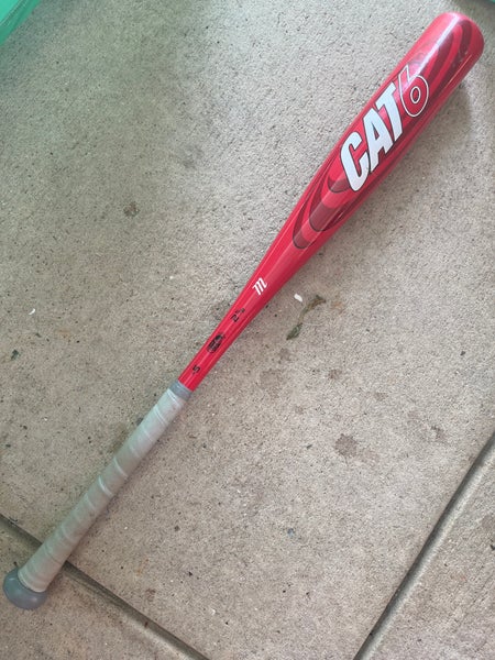 Used USSSA Certified DeMarini CAT 6 Alloy Bat -5 25OZ 30"