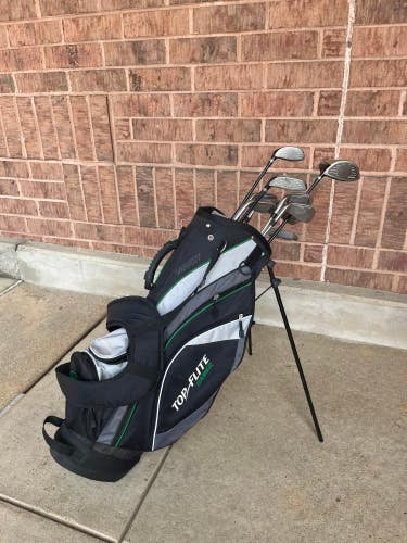 Used Junior Top Flite Gamer Right Clubs 10-Piece Set