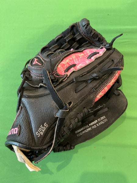 Used Mizuno Finch Right Hand Throw All Purpose Softball Glove 10"