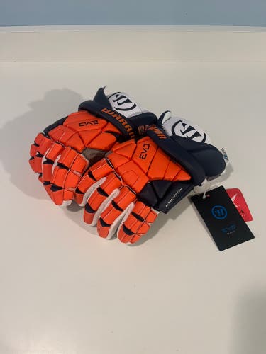 New Player's Warrior Large Evo Lacrosse Gloves