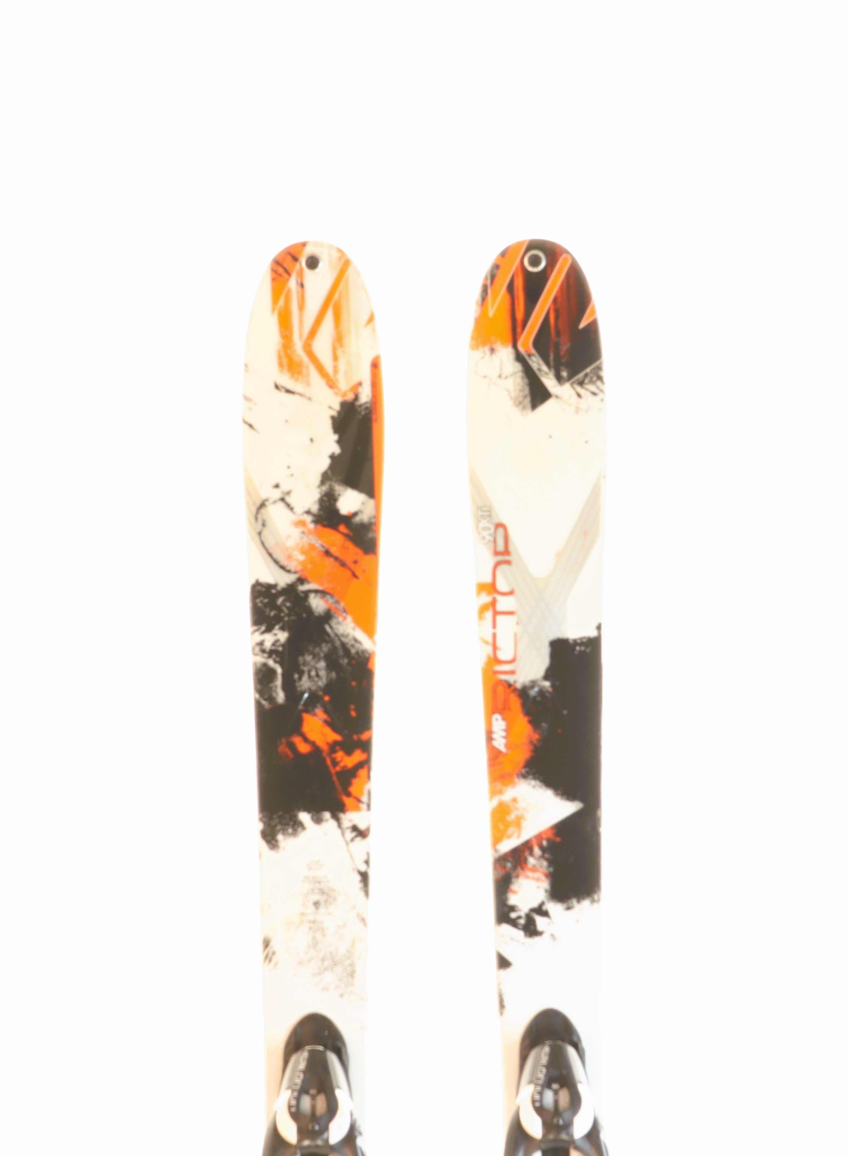 etiket præmie At øge Used 2014 K2 AMP Rictor 90 XTI Skis with Salomon Z10 Bindings Size 163  (Option 230974) | SidelineSwap