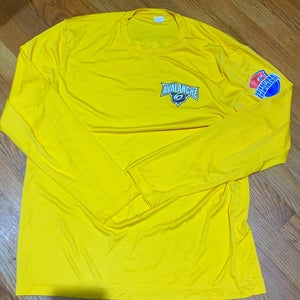 Yellow North Jersey Avalanche 2019 National Championship