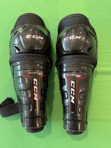 Used CCM JetSpeed LE Shin Pads