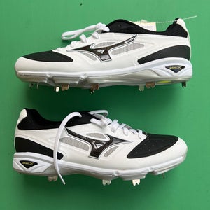 White Men's 10.5 (W 11.5) Metal Mizuno Cleats