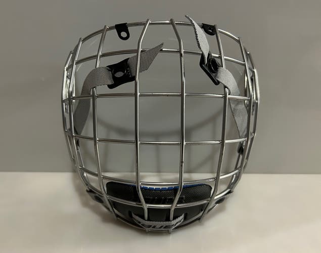 New Bauer FM4500 True Vision II Silver Large Hockey Cage