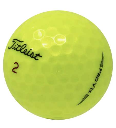 36 Titleist Pro V1x Yellow Used Golf Balls AAA