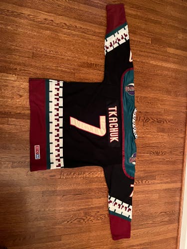 Vintage Keith Tkachuk Coyotes Large CCM Jersey