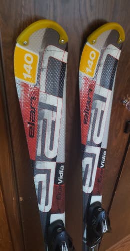 140cm Adult SKIS Elan Exar VIDIA w/ELAN ESP10 BINDINGS *USED* GOOD CONDITION