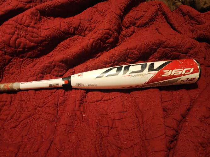 Used USSSA Certified 2021 Easton Composite ADV 360 Bat (-10) 19 oz 29"