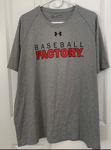 Under Armour Baseball Factory Shirt XXL gray