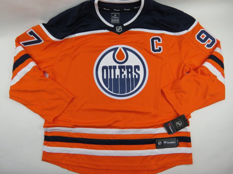 Reebok NHL Edmonton Oilers Connor McDavid Home Premier Jersey