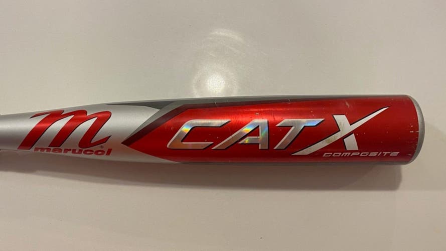 Used USSSA Certified Marucci Composite CAT X Bat (-8) 22 oz 30"