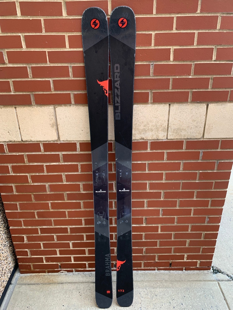 Used Blizzard Brahma (173 cm) Skis Without Bindings