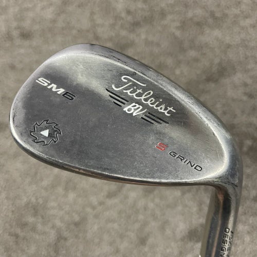 Titleist Vokey SM6 Tour Chrome Sand Wedge SW Right Handed 56 10 S Grind