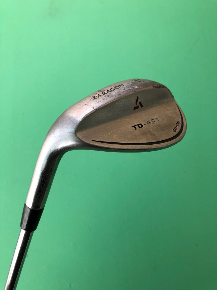Used Men's Paragon TD-341 Left-Handed Golf Wedge (Flex: 60)