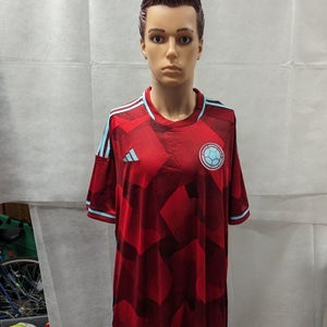 NWT Columbia 2022 World Cup Adidas Aeroready Replica Jersey Red XXL 2XL