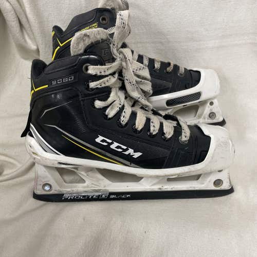 Junior Size 5 CCM TACKS 9080 Ice Hockey Goalie Skates