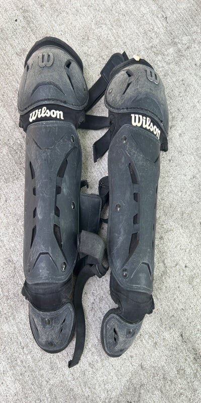 Used Wilson Catcher's Leg Guard SidelineSwap