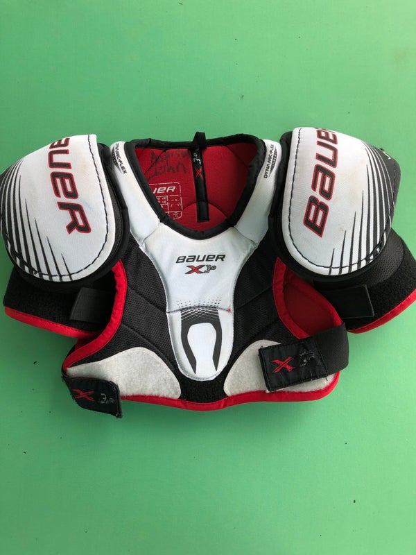 Used Junior Bauer Vapor X3.0 Hockey Shoulder Pads (Size: Small)