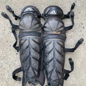 Used Adidas Catcher's Leg Guards (15")