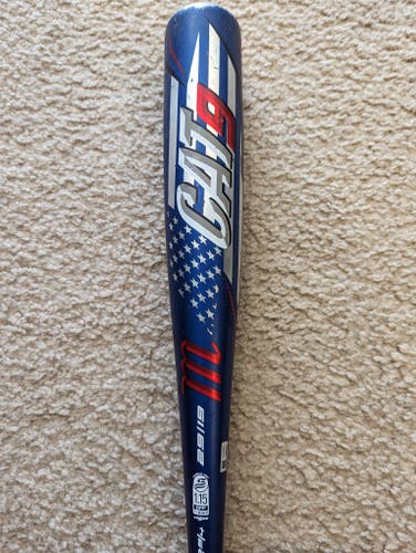 Used USSSA Certified Marucci Cat 9 Alloy Bat -10 19OZ 29"