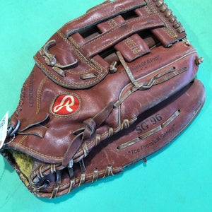Used Rawlings SG96 Right Hand Throw Infield Baseball Glove