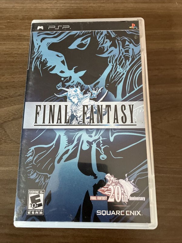 Final Fantasy I 1 (Sony PSP Portable) Black Label - NO MANUAL