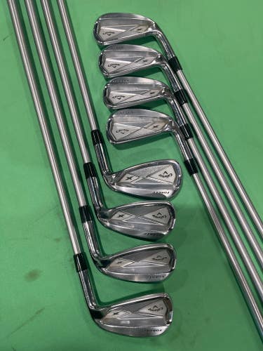 Used Men's Callaway X Forged Right Iron Set Steel