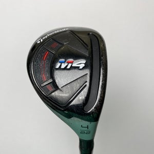 Taylormade M4 4 Hybrid 22* Fujikura Atmos 6R Regular Graphite Junior 35.5" RH