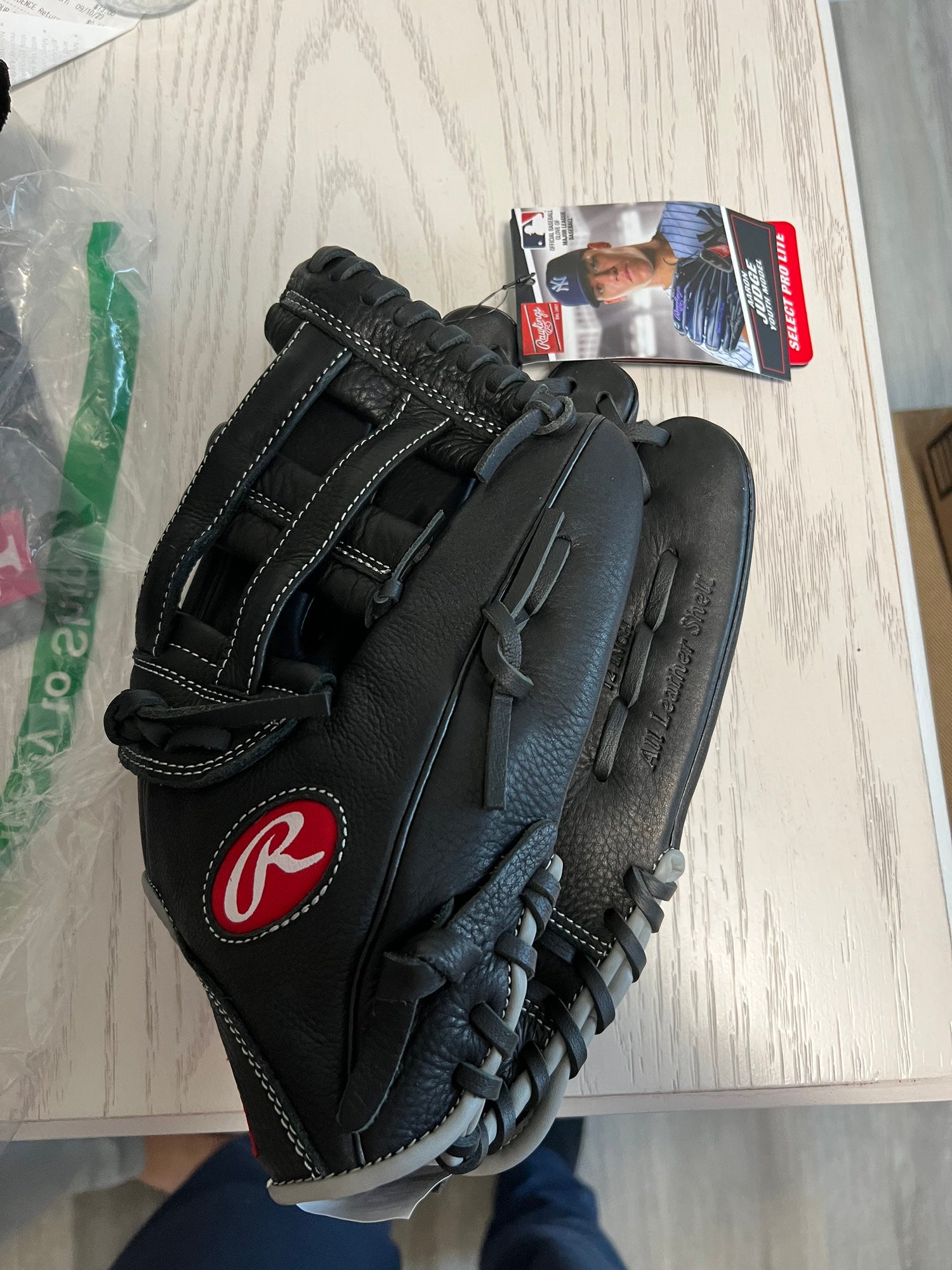 Rawlings Kids' Select Pro Lite New York Yankees Aaron Judge Model