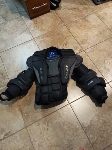 Used Large Bauer Elite Goalie Chest Protector