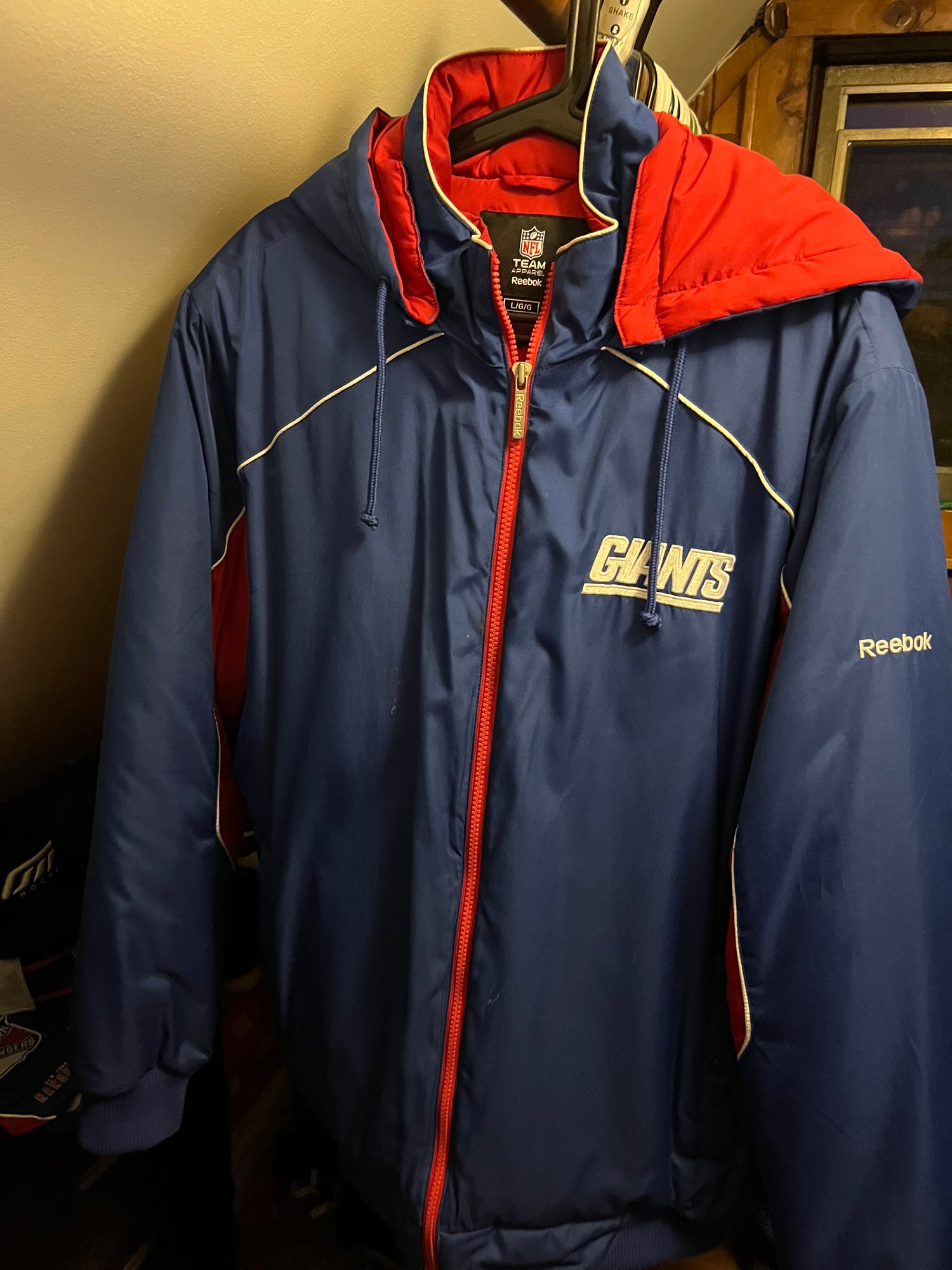 Reebok New York Giants NFL Jackets for sale