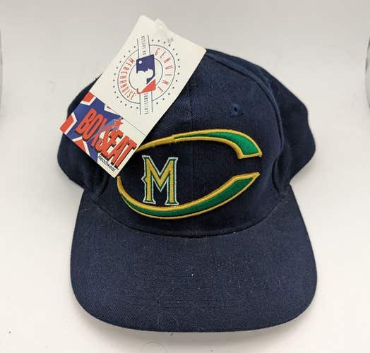 Milwaukee Brewers 90s Vintage Boxseat Headwear Mens Adjustable Deadstock Hat