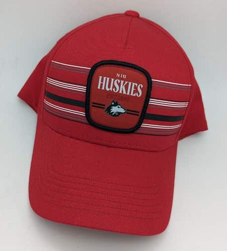 NEW Northern Illinois NIU Huskies Captivating Patch Hat Cap MAC Adjustable NCAA