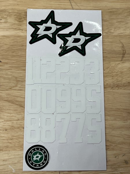 Dallas Stars Retail Helmet Decals