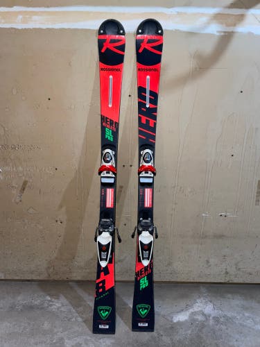 Rossignol Juniors 128 cm Hero Athlete SL Skis With Bindings
